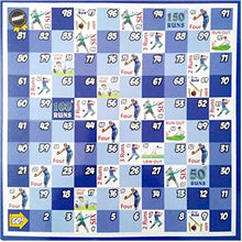 Plastic money coins and game pieces arranged on a business game board