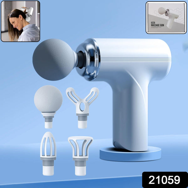 Portable body massager gun