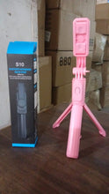 Portable Foldable Selfie Stick with Remote Control, YouTuber Video Recording (1 Pc)