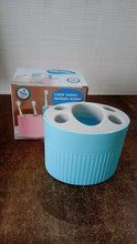 Multipurpose Bathroom Toothbrush and Utility Holder Stand with Multiple Slots (1 Pc)